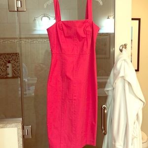 Banana republic EUC pink fitted cocktail dress